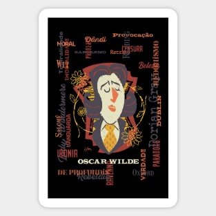 Oscar Wilde by Henrique San Sticker